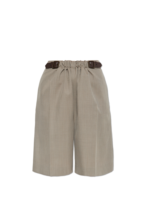 Wool shorts with crease od Loewe