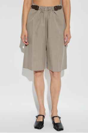 Loewe Wool shorts with crease