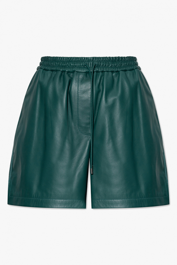 Loewe Leather shorts