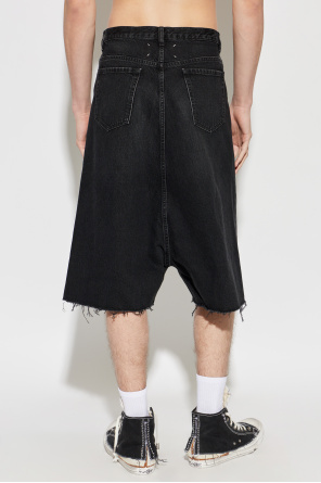 Maison Margiela Denim shorts with a `vintage` effect