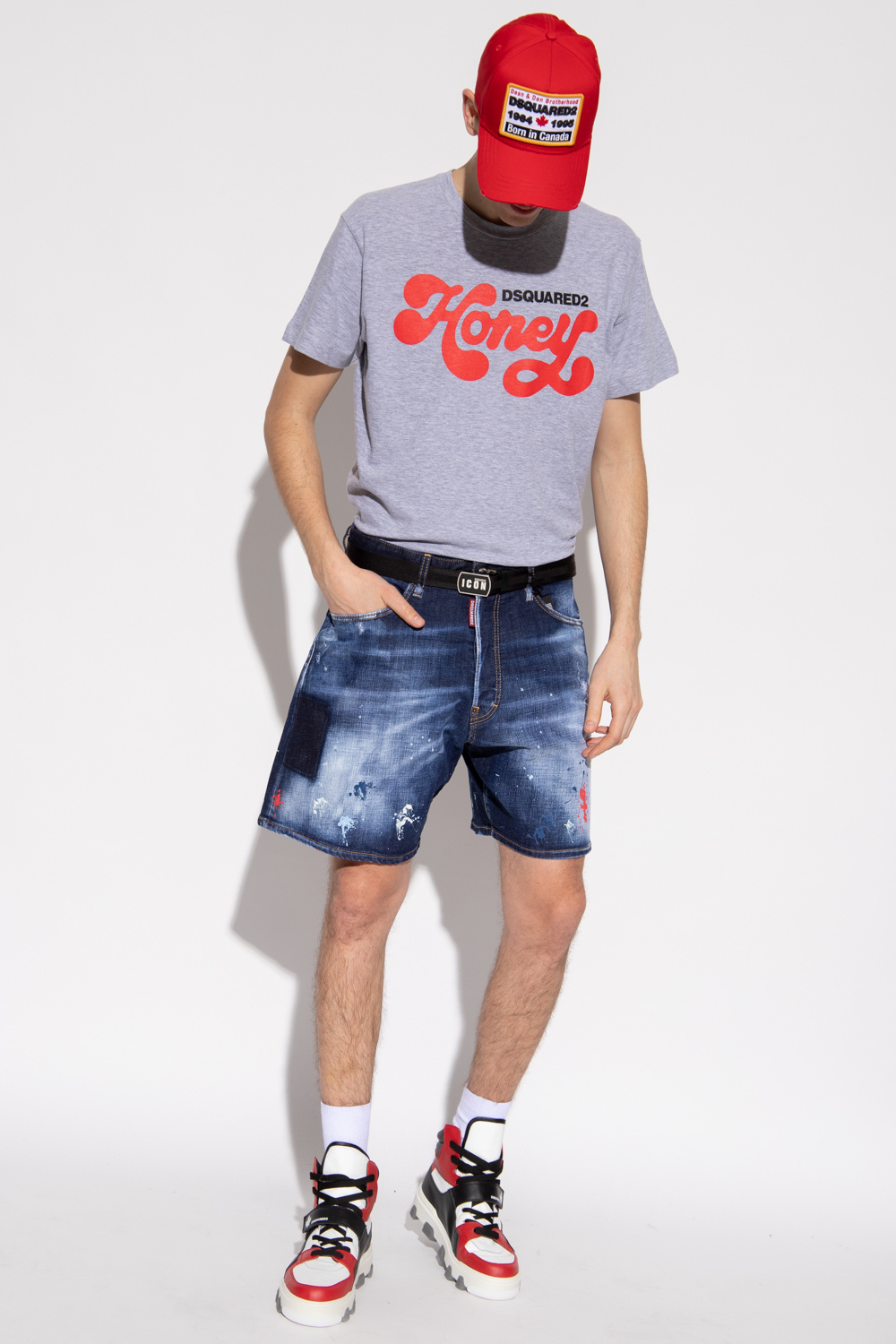 Dsquared2 ‘Boxer’ denim shorts