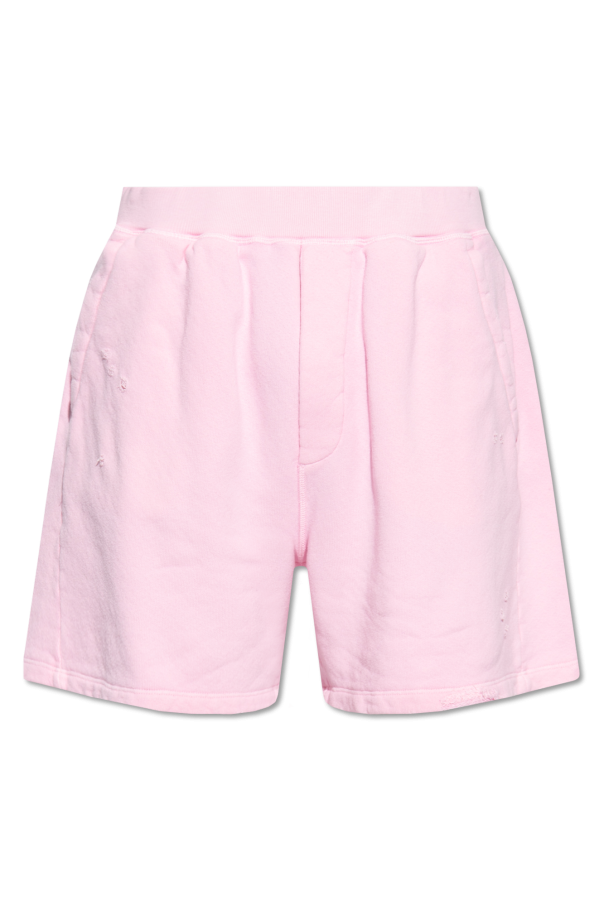 Dsquared2 Shorts with vintage effect