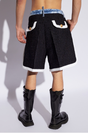 Dsquared2 Tweed shorts