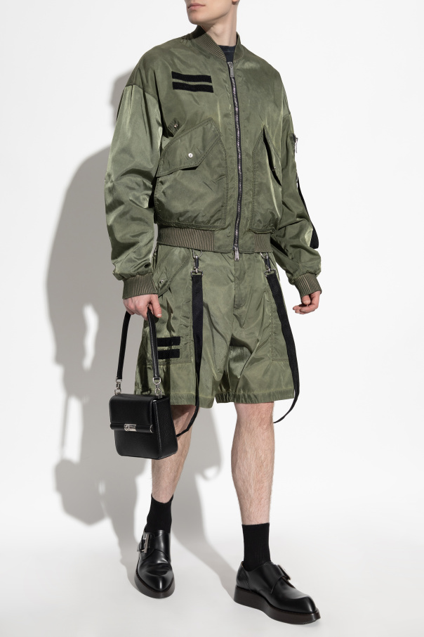 Dsquared2 Shorts mit abnehmbaren Riemen