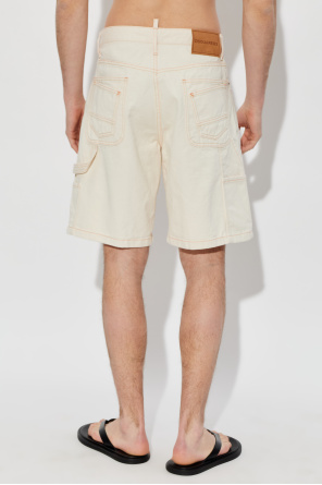 Dsquared2 ‘Cargo’-style denim shorts
