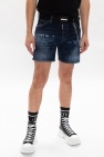 Dsquared2 Raw-cut denim shorts