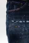 Dsquared2 Raw-cut denim shorts
