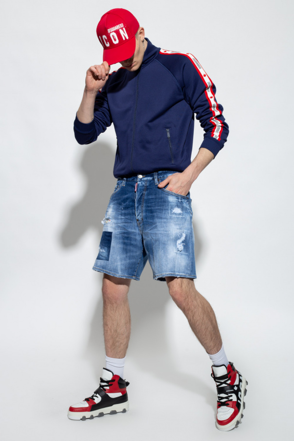 GenesinlifeShops, waist track shorts Blau - Dsquared2 drawstring