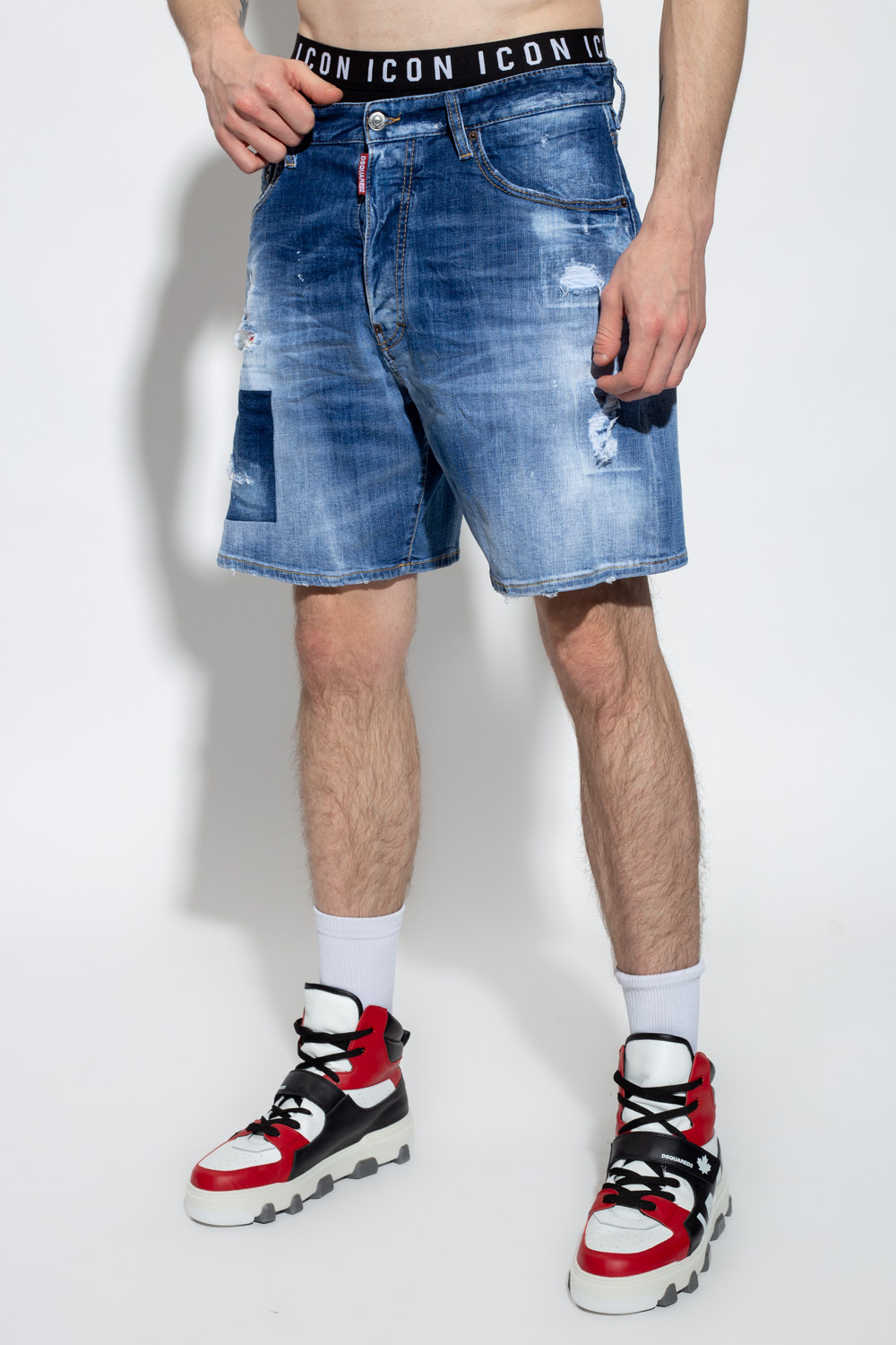 Dsquared2 ‘Boxer’ denim shorts