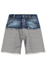 Dsquared2 Shorts in contrasting fabrics