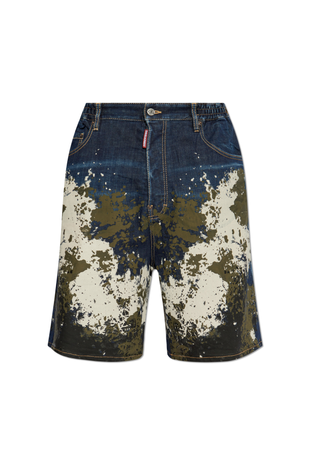 Dsquared2 Pantalones cortos con efecto de pintura