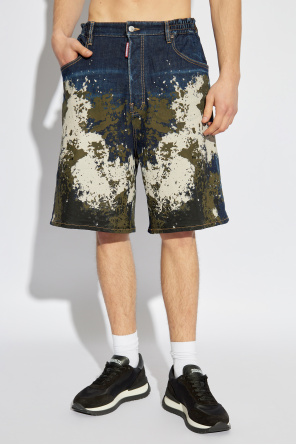 Dsquared2 Pantalones cortos con efecto de pintura