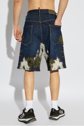 Dsquared2 Pantalones cortos con efecto de pintura