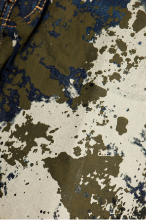 Dsquared2 Pantalones cortos con efecto de pintura