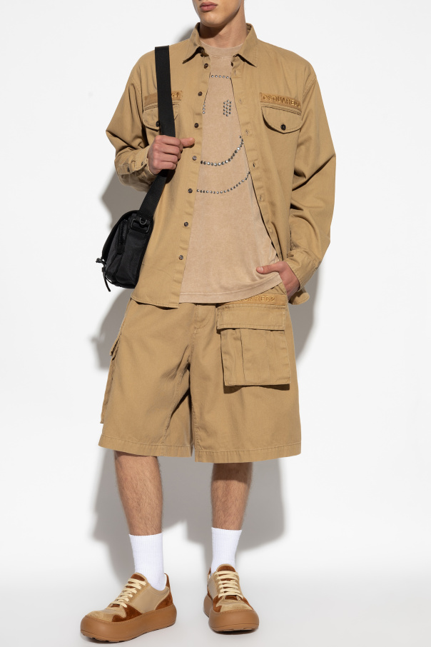 Dsquared2 Szorty z kieszeniami