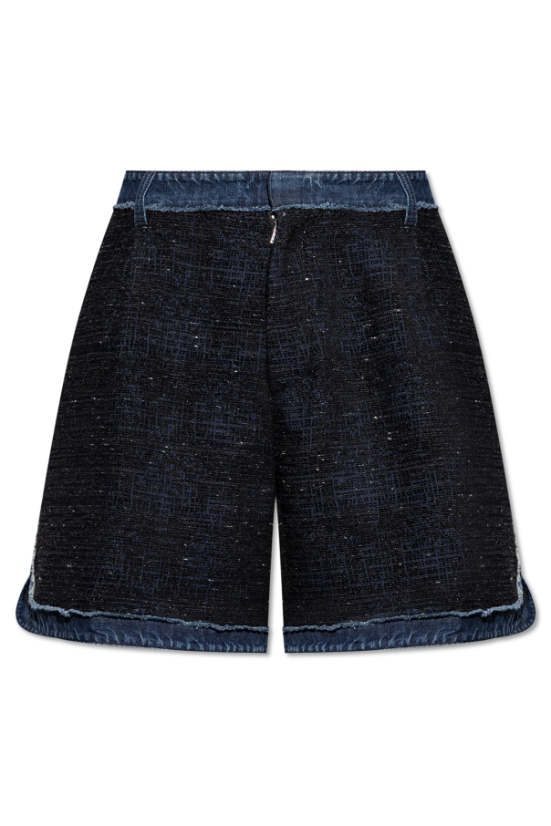 Shorts made from combined fabrics od Dsquared2