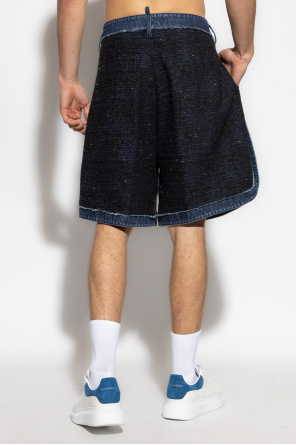 Dsquared2 Pantalones cortos de materiales combinados