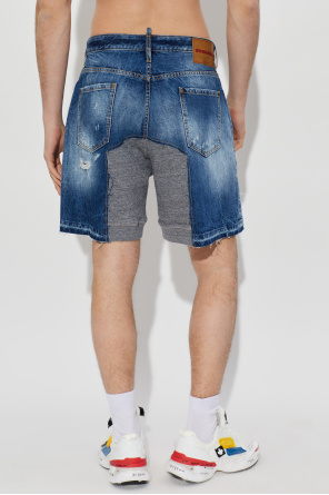 Dsquared2 Denim shorts with a vintage effect