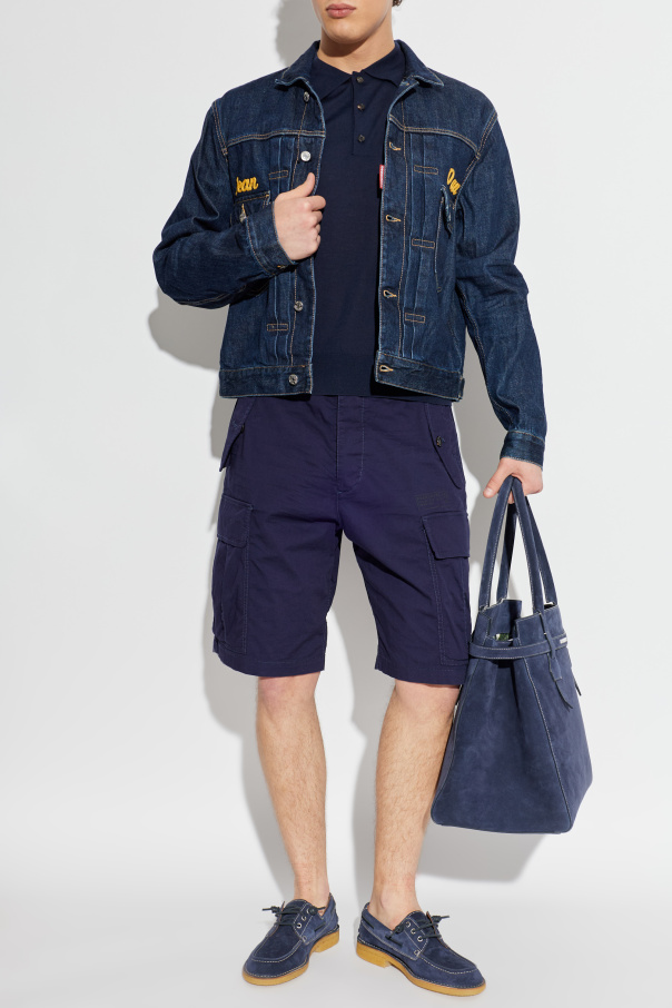 Dsquared2 Pantalones cortos tipo cargo