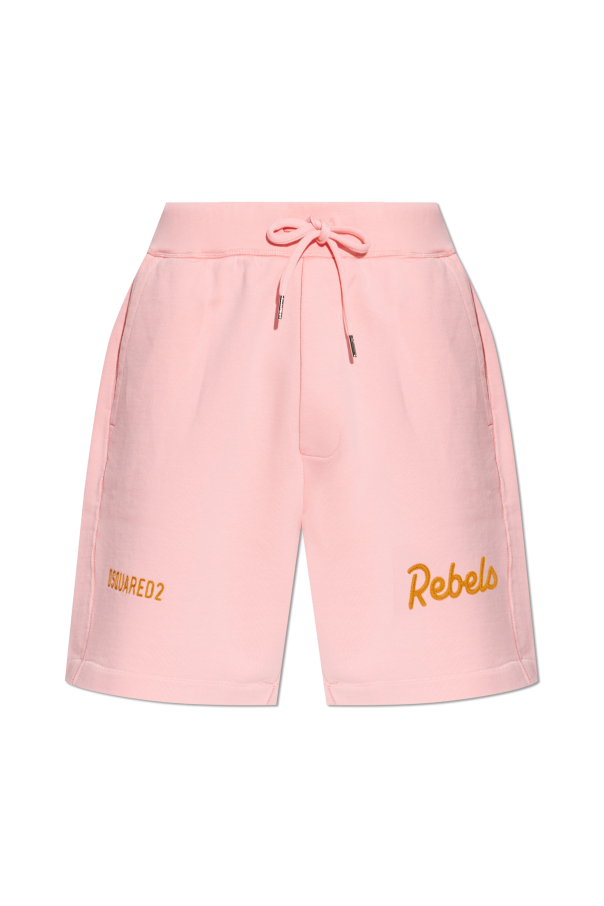 Shorts with embroidered logo od Dsquared2