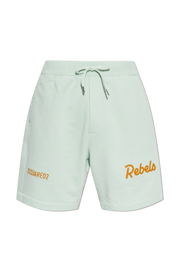 Shorts with embroidered logo od Dsquared2