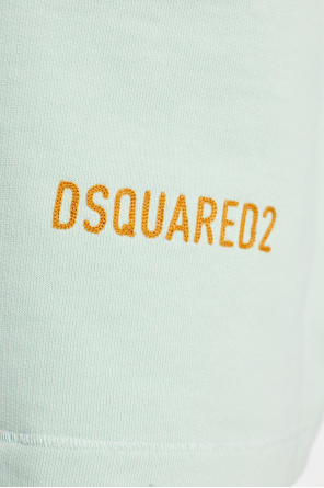 Dsquared2 Pantalones cortos con logo bordado