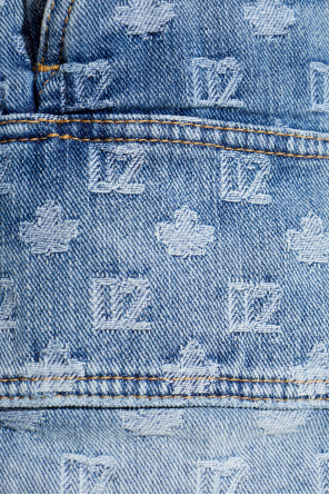 Dsquared2 ‘Cargo’ shorts with monogram