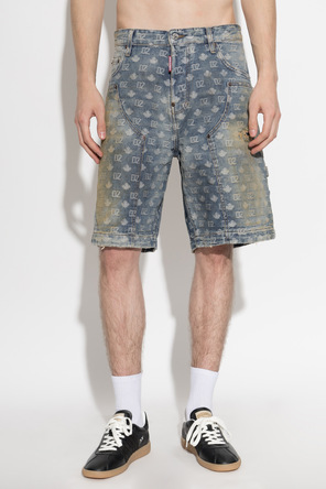 Dsquared2 Szorty ‘Carpenter’ z monogramem