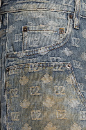 Dsquared2 Szorty ‘Carpenter’ z monogramem