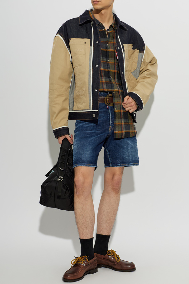 Dsquared2 Calções de ganga ‘Marine’