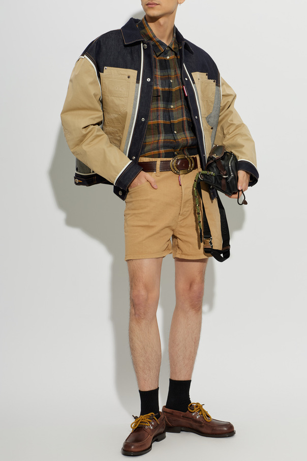 Dsquared2 Calções de ganga ‘Cut Off’