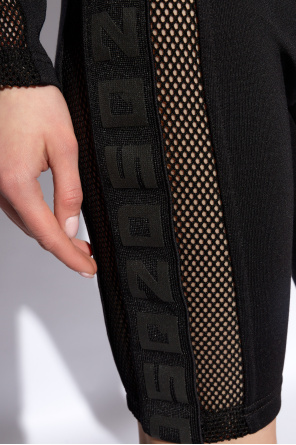 Dsquared2 Leggings with transparent inserts