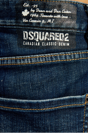 Dsquared2 Denim shorts with vintage effect