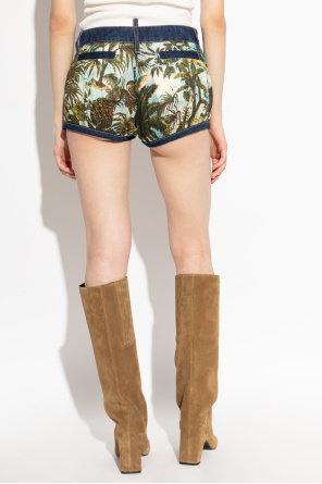 Dsquared2 Pantalones cortos con estampado