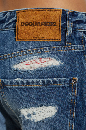 Dsquared2 Shorts vaqueros efecto vintage