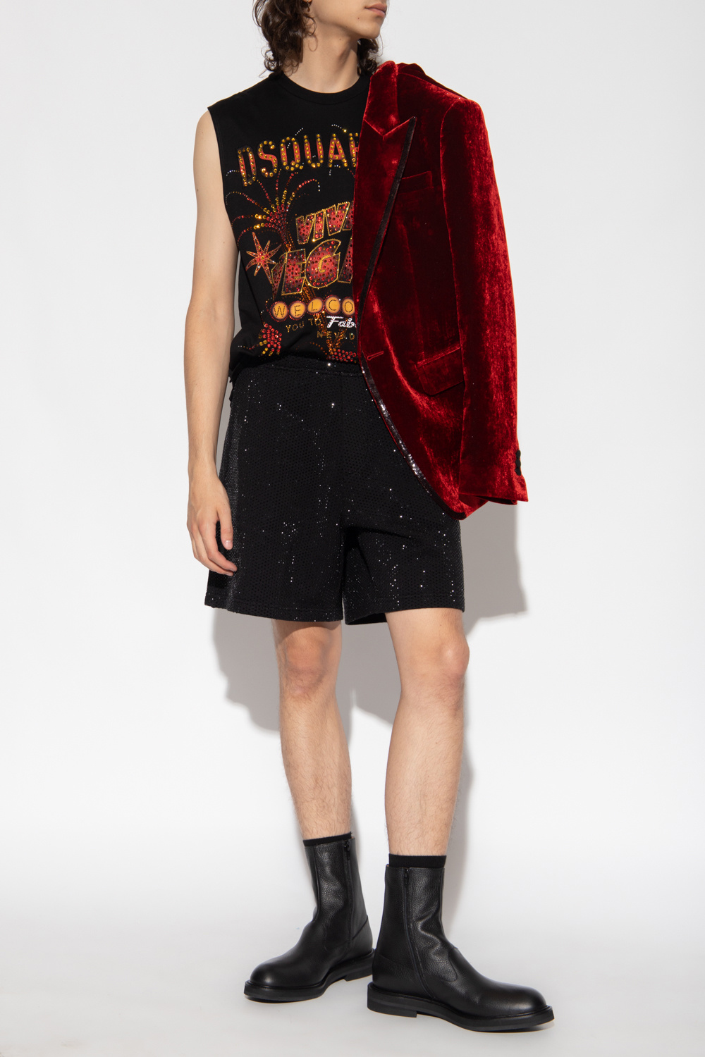 Dsquared2 Sequinned shorts