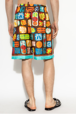 Dsquared2 Seidenshorts Kapsel `Summer Lovers`
