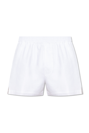 Linen shorts