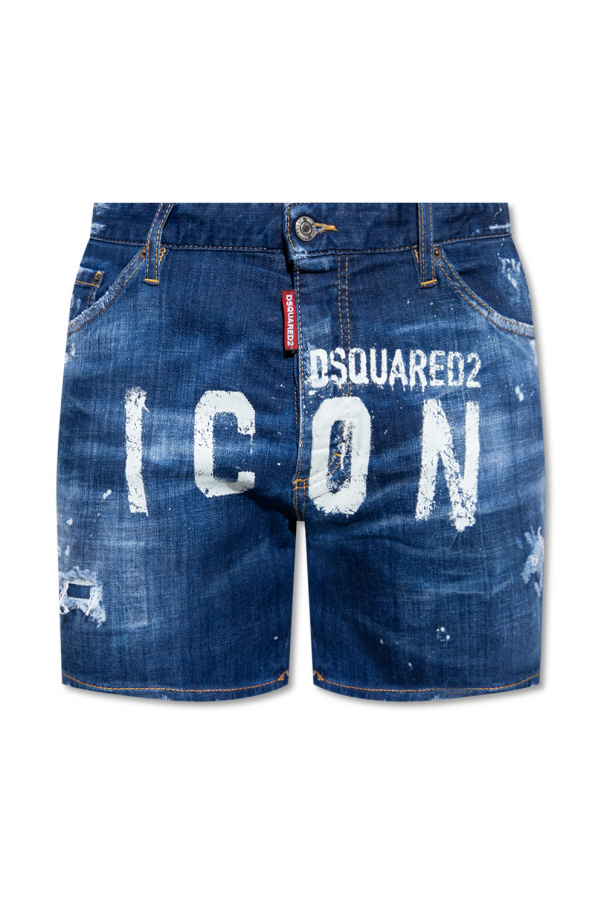 Dsquared2 ‘Dan Commando’ denim shorts