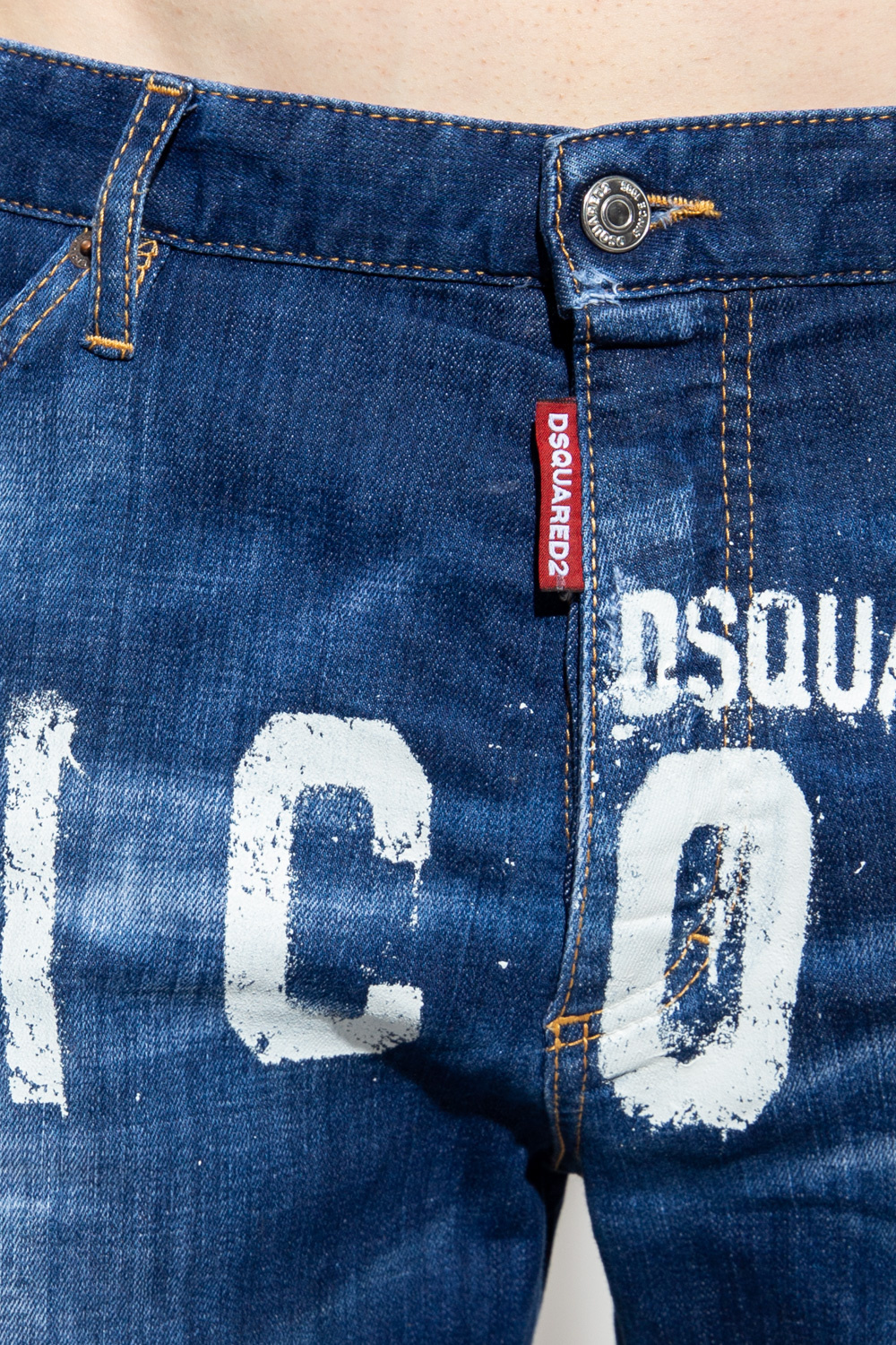 Dsquared2 ‘Dan Commando’ denim shorts