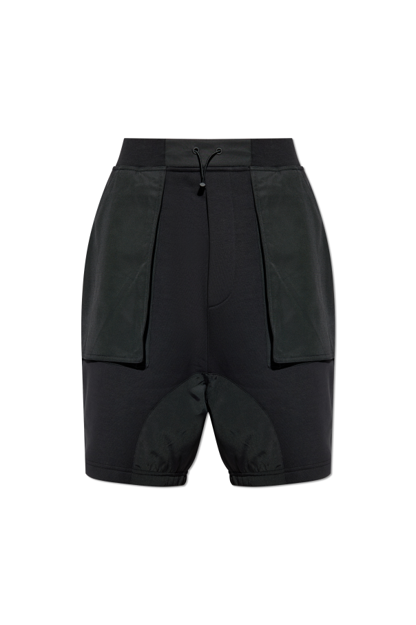 Shorts made from mixed fabrics od Dsquared2