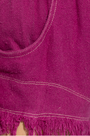 Marant Etoile Giorgio Armani textured-sheer lightweight jacket;