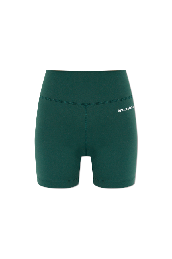 Short leggings with logo od Sporty & Rich