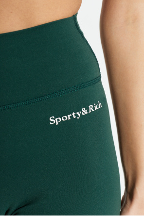 Sporty & Rich Short leggings with logo