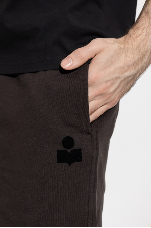 MARANT ‘Mahelo’ shorts with logo