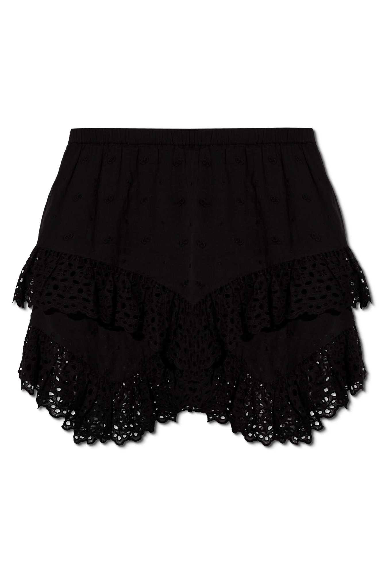 BLACK JERSEY FLARE SKIRT - Made in Canada - 100% Cotton – FRÈRE DU