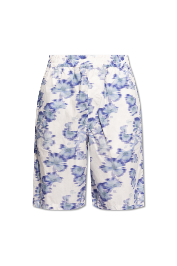 ‘Layan’ patterned shorts od MARANT