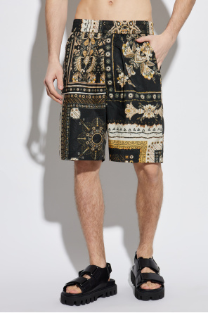 MARANT Gemusterte Shorts 'Gregorian'
