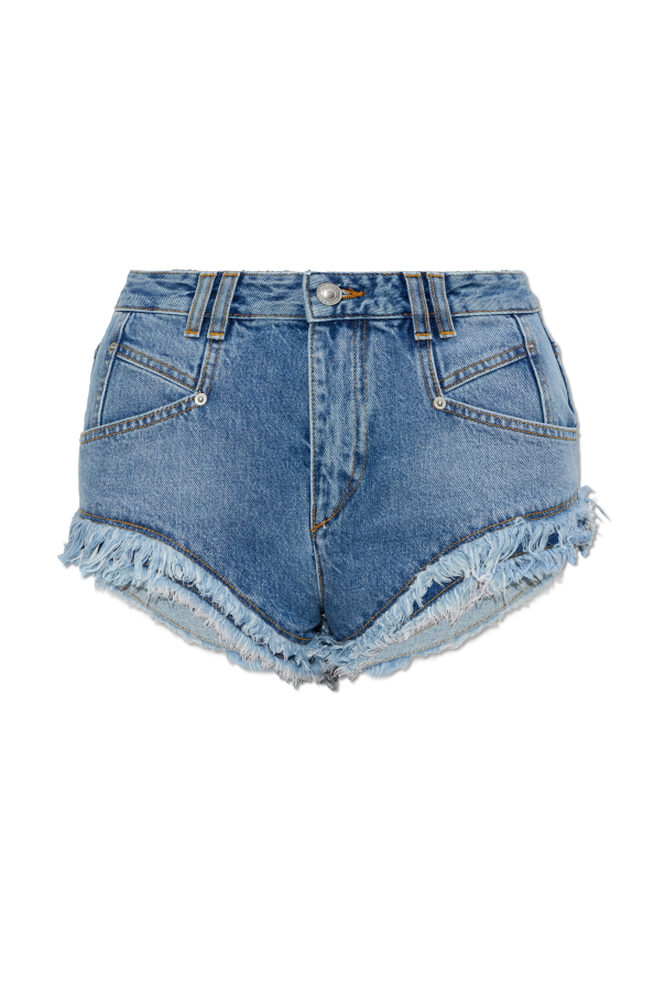 Isabel Marant 'Eneidala' denim shorts