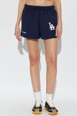 Sporty & Rich Shorts from the ‘S&R X LA Dodgers’ collection